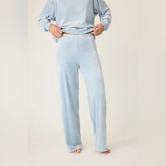 P.J. Salvage Light Blue Pants - Picture 2 of 10